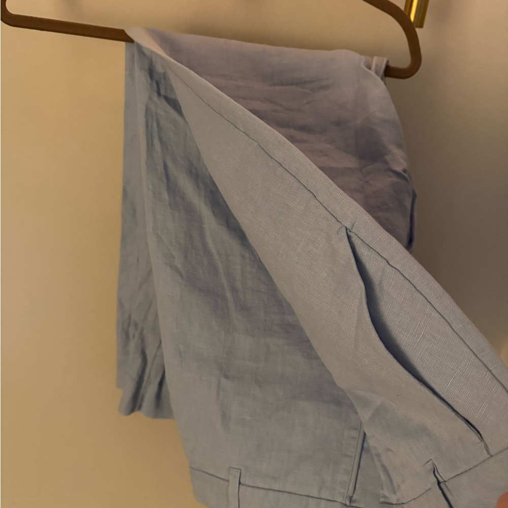Light Blue Linen Pants